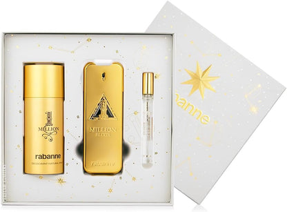 Set One Million Elixir 3Pzs 100Ml Edp Spray/ Desodorante Spray 150Ml/ 10Ml Edt Spray - Hombre | Perfumes y Fragancias PriceOnLine
