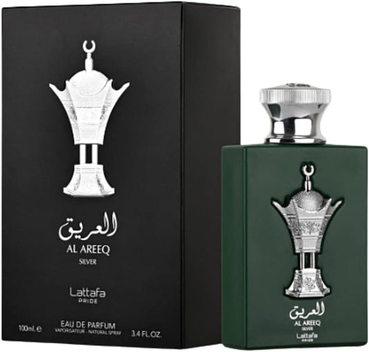 Al Areeq Silver Unisex Lattafa 100 ml Edp Spray