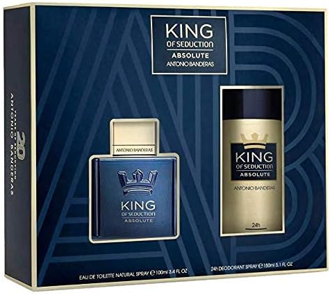 Set King Of Seduction Absolute 2Pz 100Ml Edt Spray - Hombre