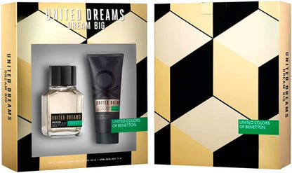 Set United Dreams Dream Big 2Pz 100Ml Edt Spray - Hombre | Perfumes y Fragancias PriceOnLine