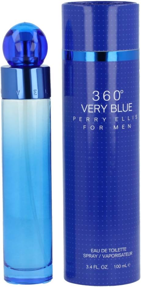 360 Very Blue Caballero Perry Ellis 100 ml Edt Spray - PriceOnLine