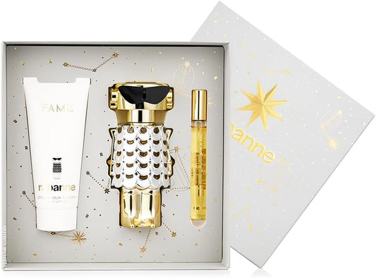 Set Fame 3Pzs 80Ml Edp Spray/ Body Lotion 100Ml/ 10Ml Edp Spray - Mujer
