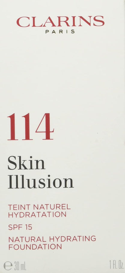 Base Liquida Skin Illusion Natural Hydrating Foundation Spf15 -114 Cappuccino 30Ml - Mujer