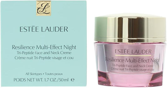 Estee Lauder Crema Resilience Lift Night Lifting Firming Face & Neck - 50 Ml - Mujer