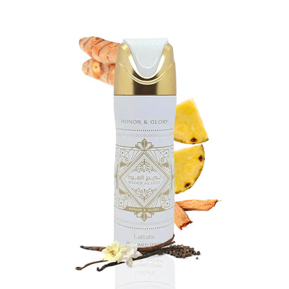 Bade Oud Honor & Glory By Lattafa 200 ml Body Spray - Unisex