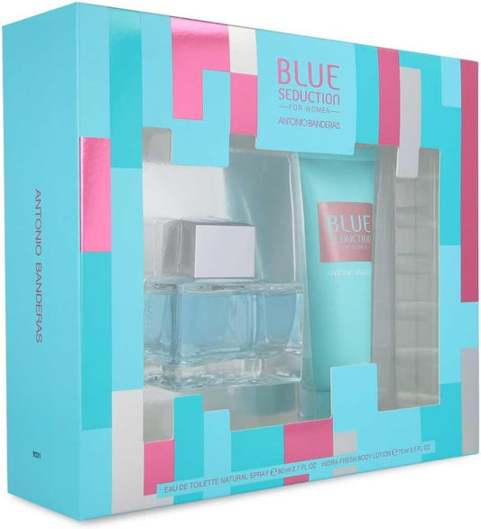 Set Blue Seduction Antonio Banderas 2Pz - Mujer