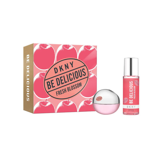 Set Be Delicious Fresh Blossom 2Pzs 30Ml Edp Spray/ Fragrance Mist 125Ml Spray - Mujer