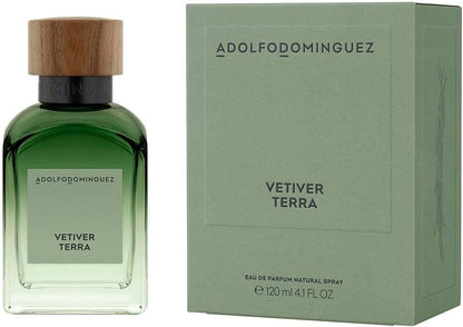 Vetiver Terra Caballero Adolfo Dominguez 120 ml Edp Spray - Hombre