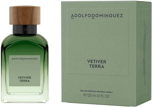 Vetiver Terra Caballero Adolfo Dominguez 120 ml Edp Spray - Hombre