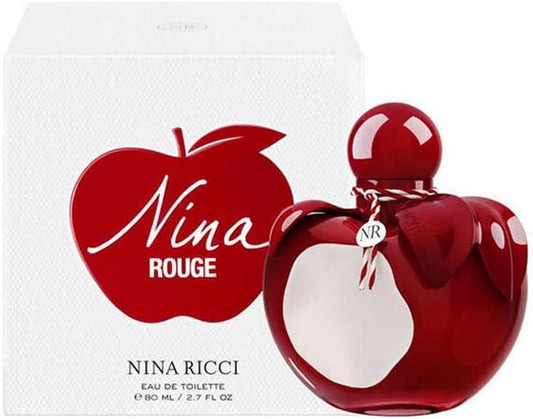 Nina Rouge Dama Nina Ricci 80 ml Edt Spray - Mujer