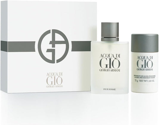 Set Acqua Di Gio 2Pz 100Ml Edt Spray/ Desodorante Stick 75G - Hombre