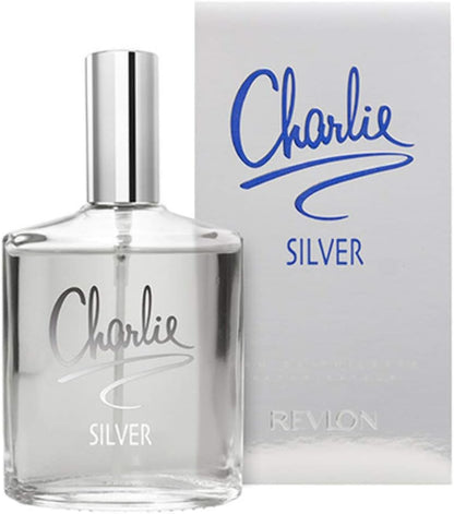 Charlie Silver 100 Ml Edt Spray Revlon - Mujer