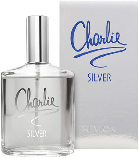 Charlie Silver 100 Ml Edt Spray Revlon - Mujer