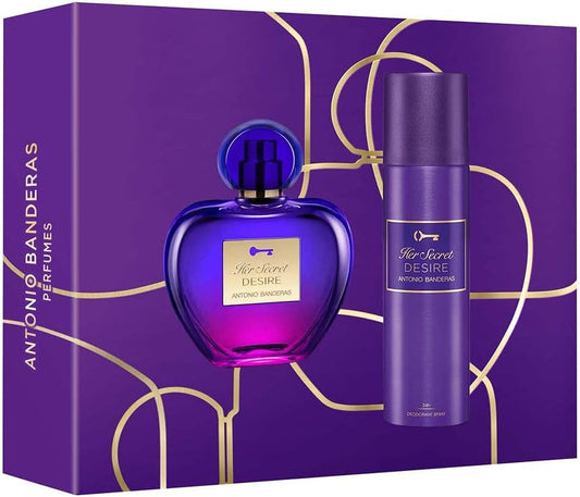 Set Her Secret Desire Antonio Banderas 2Pz Mujer