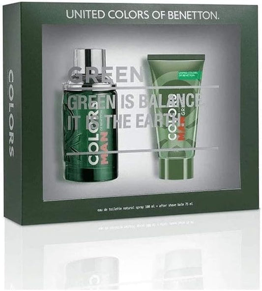 Set Green Caballero United Colors Of Benetton 2 Pz - PriceOnLine