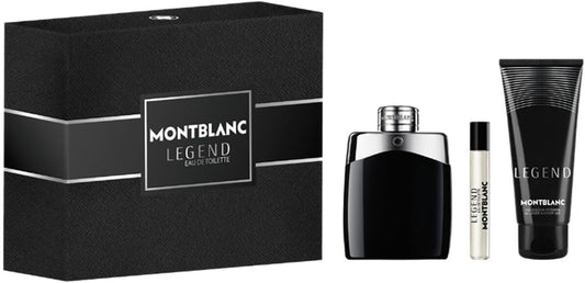 Montblanc Set Montblanc Legend 3Pzs 100Ml Edt Spray/ Desodorante Stick 75G/ 7.5Ml Edt Spray - Hombre