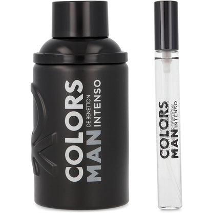 Set Colors Black Intenso Benetton 2 pz - Hombre