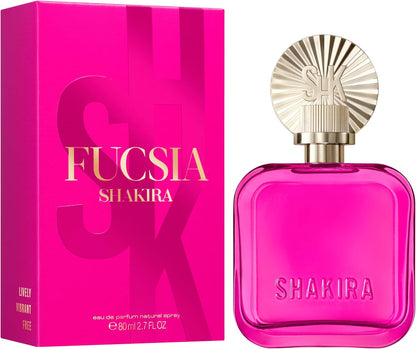 Shakira Fucsia Dama 80 ml EDP Spray para Mujer Fragancia Fresca y Atractiva
