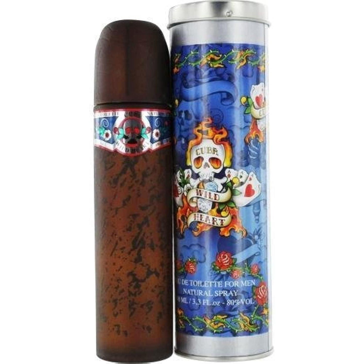 Cuba Wild Heart Caballero Des Champs 100 ml Edt Spray - Hombre