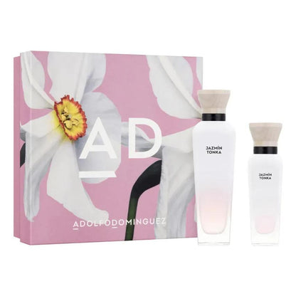 Set Adolfo Dominguez Jazmin Tonka 2Pzs 120Ml Edp Spray/ 60Ml Edp Spray - Mujer