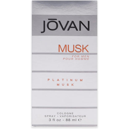 Jovan Platinum Musk Jovan 88 ml Cologne Spray - Hombre