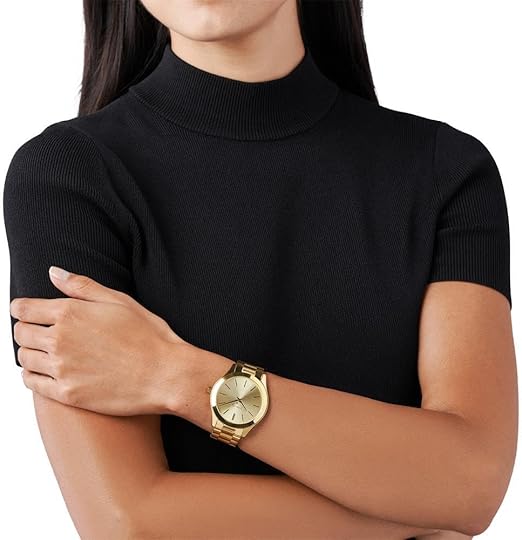 Michael Kors Reloj Mk3179 para Mujer con Diseño Elegante y Pulsera de Acero Inoxidable Dorado