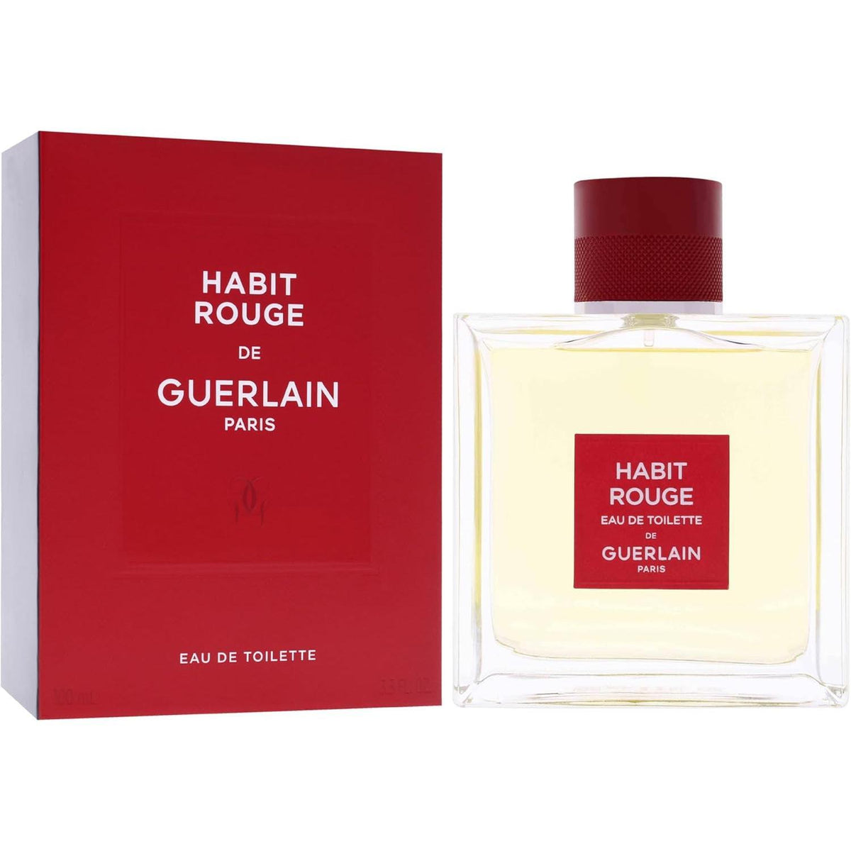 Habit Rouge Guerlain 100 Ml Edt Spray -  Hombre
