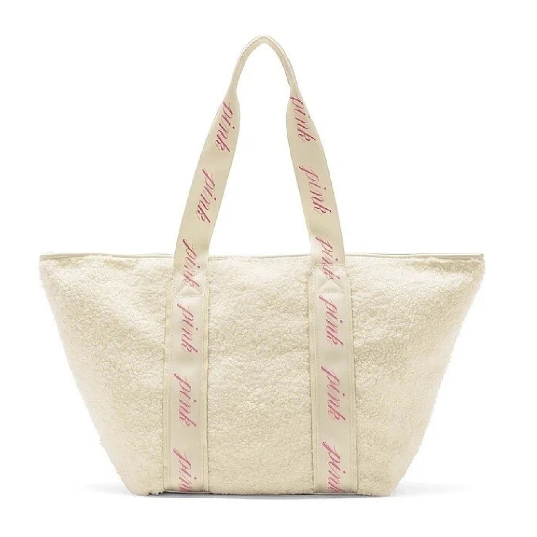 Bolsa Tote Victoria's Secret Mano Correas Crema - Original