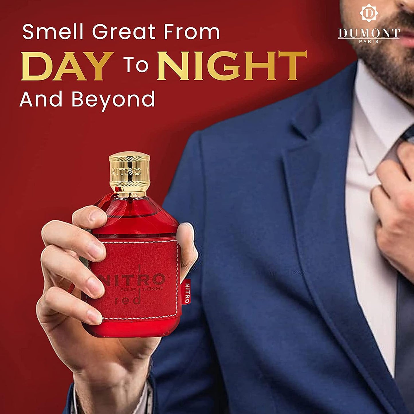 Dumont Nitro Red Pour Homme 100Ml Edp Spray - Hombre