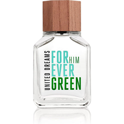 United Dreams Forever Green Him Benetton 100 ml Edt Spray - Hombre