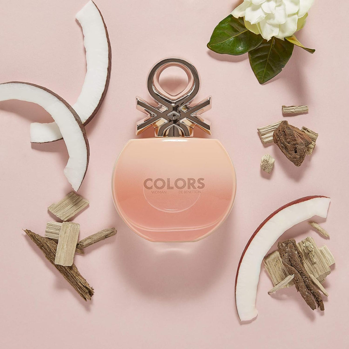 Benetton Colors Rose 80 ml Edt Spray - Mujer