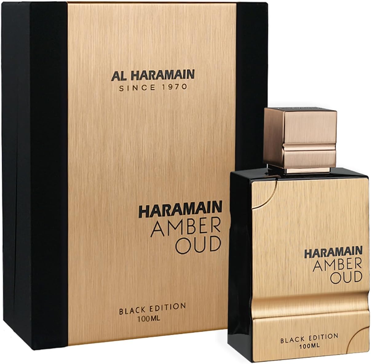 Haramain Amber Oud Black Edition Unisex Al Haramain 100 Ml Edp Spray - Unisex