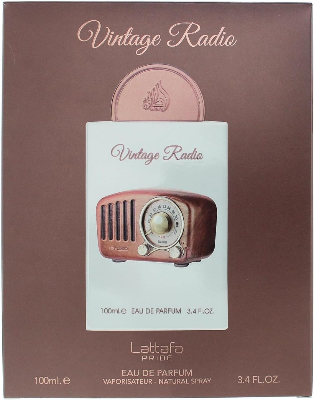 Lattafa Pride Vintage Radio 100Ml Edp Spray - Unisex