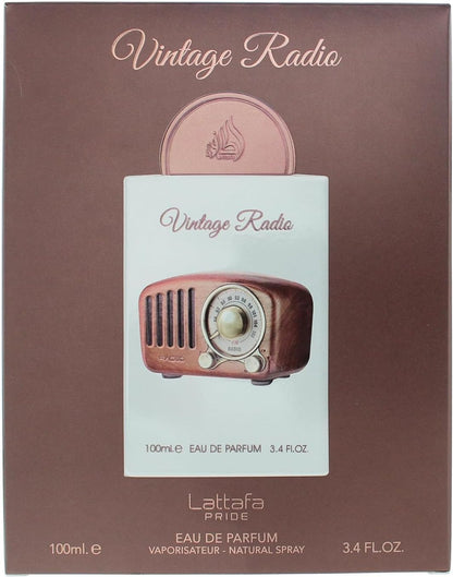 Lattafa Pride Vintage Radio 100Ml Edp Spray - Unisex