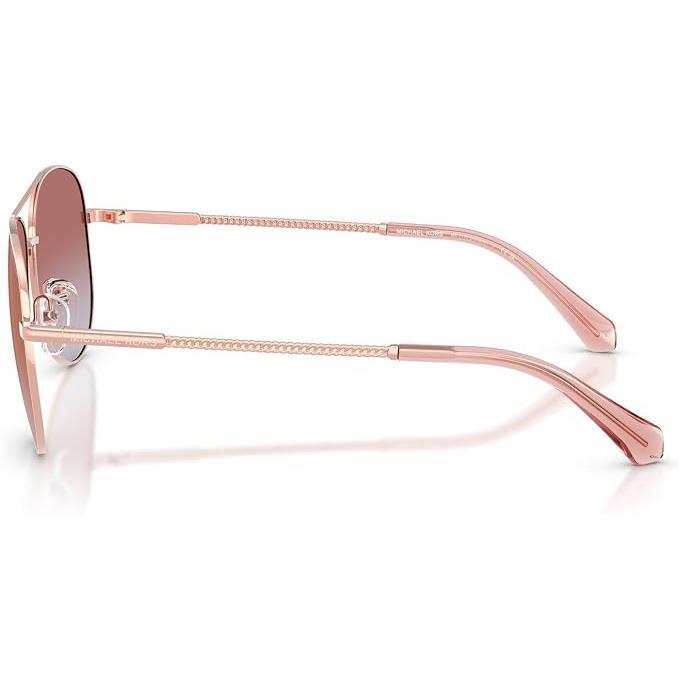 Lentes Michael Kors Rose Gold 0MK117211086F58 - Mujer