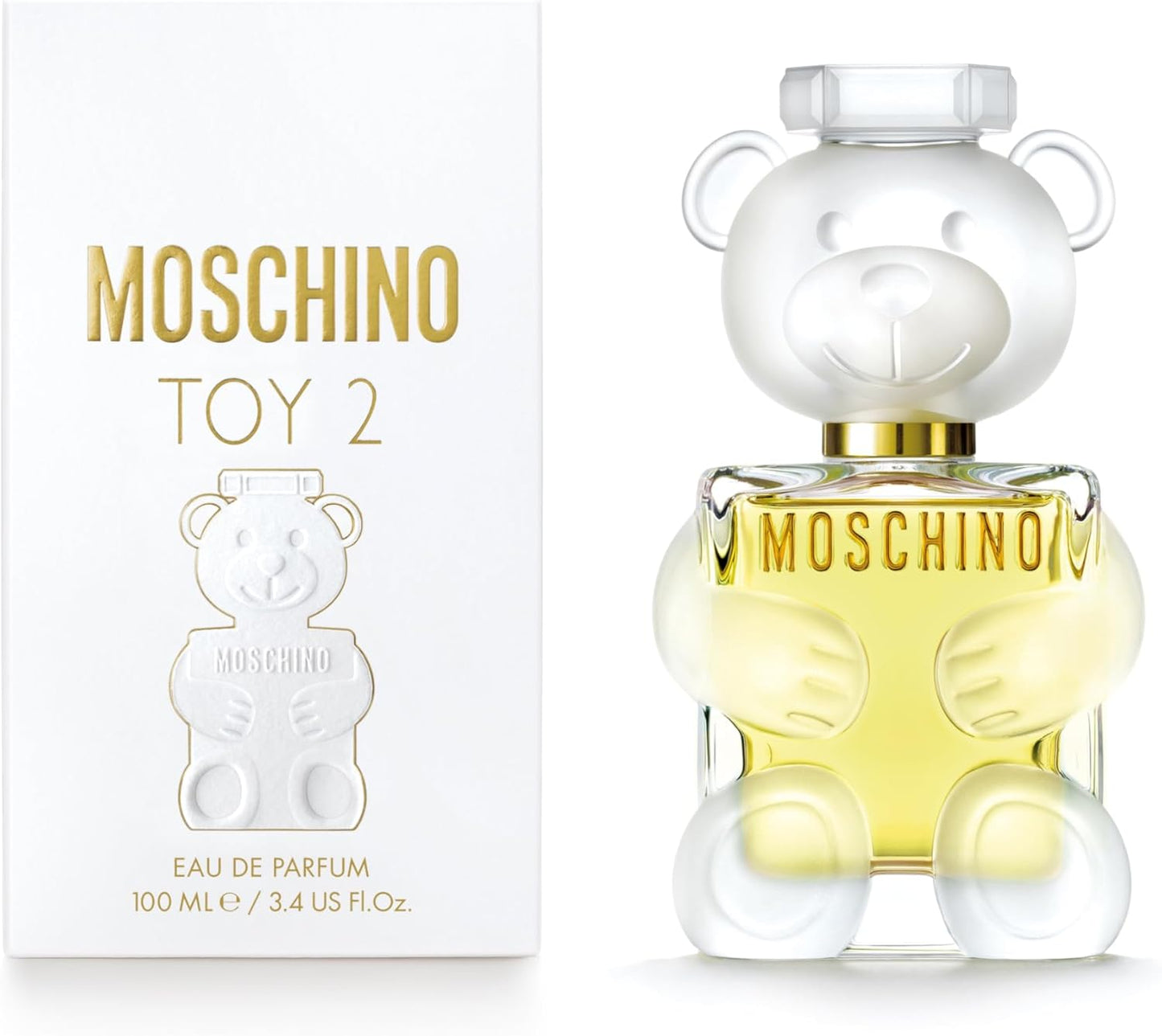 Moschino Toy 2 100 ml EDP Spray para Mujer Fragancia Almizcle Floral Amaderado Nueva 2018 por Alberto Morillas y Fabrice Pellegrin