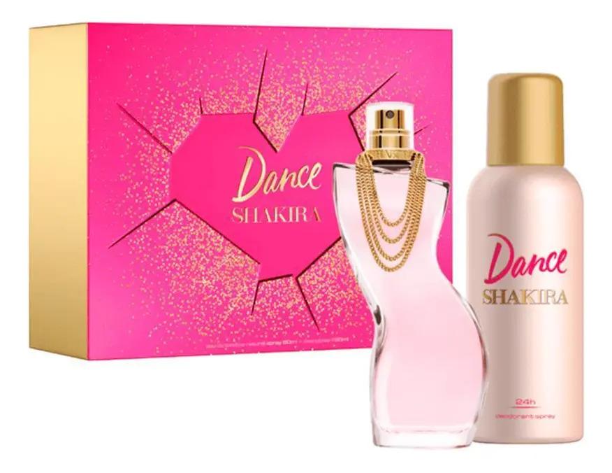 Set Shakira Dance 2Pzs 80Ml Edt Spray/ Desodorante 150Ml Spray - Mujer