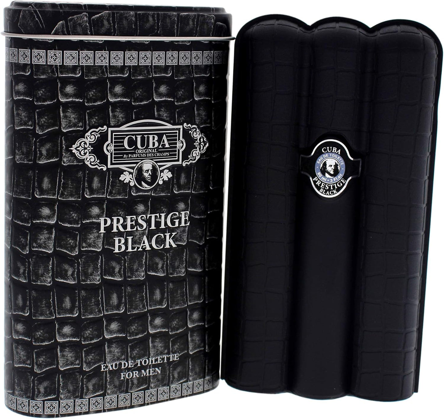 Cuba Prestige Black Des Champs 90 ml Edt Spray - Hombre