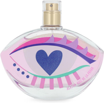 Agatha Ruiz de la Prada Look Fun 80Ml Edt Spray para Mujer Fragancia Fresca y Atractiva