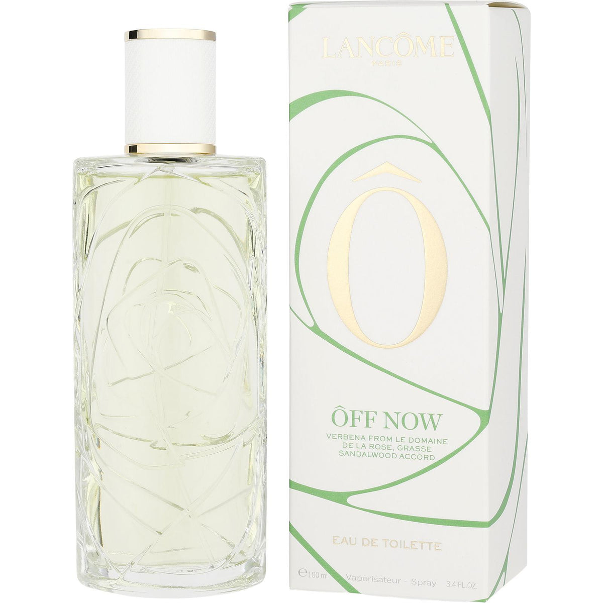 Lancôme Off Now 100ml EDT Spray para Mujer - Fragancia Fresca y Atractiva
