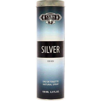 Cuba Silver Des Champs 100 ml Edt Spray - Hombre