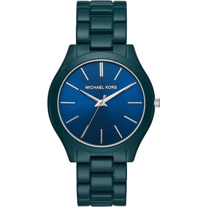 Michael Kors Reloj Mk4416 para Mujer con Diseño Elegante y Moderno en Color Azul Marino