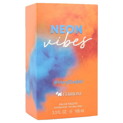 Neon Vibes Hey Dude Caballero Ferrioni 100 ml Edt Spray - Hombre