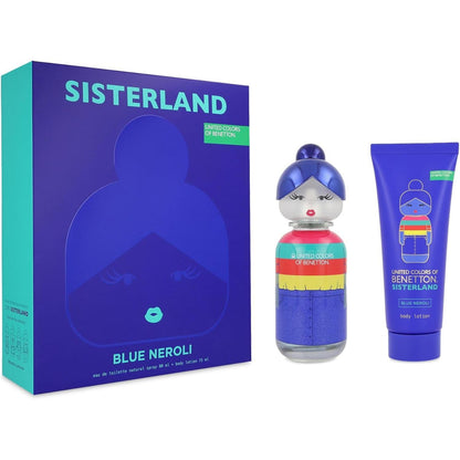 Set Sisterland Blue Neroli Dama Benetton 2 pz - Mujer