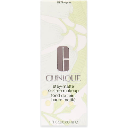 Clinique Base Stay-Matte Oil-Free Makeup 15 Beige 30Ml/1Floz - Mujer