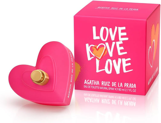 Love Love Love Agatha Ruiz De La Prada 80Ml Edt Spray- Mujer - Mujer