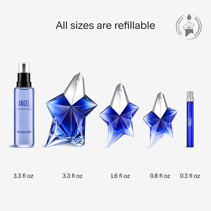 Mugler Angel Stellar Refillable 100Ml Edp Spray Mugler - Mujer