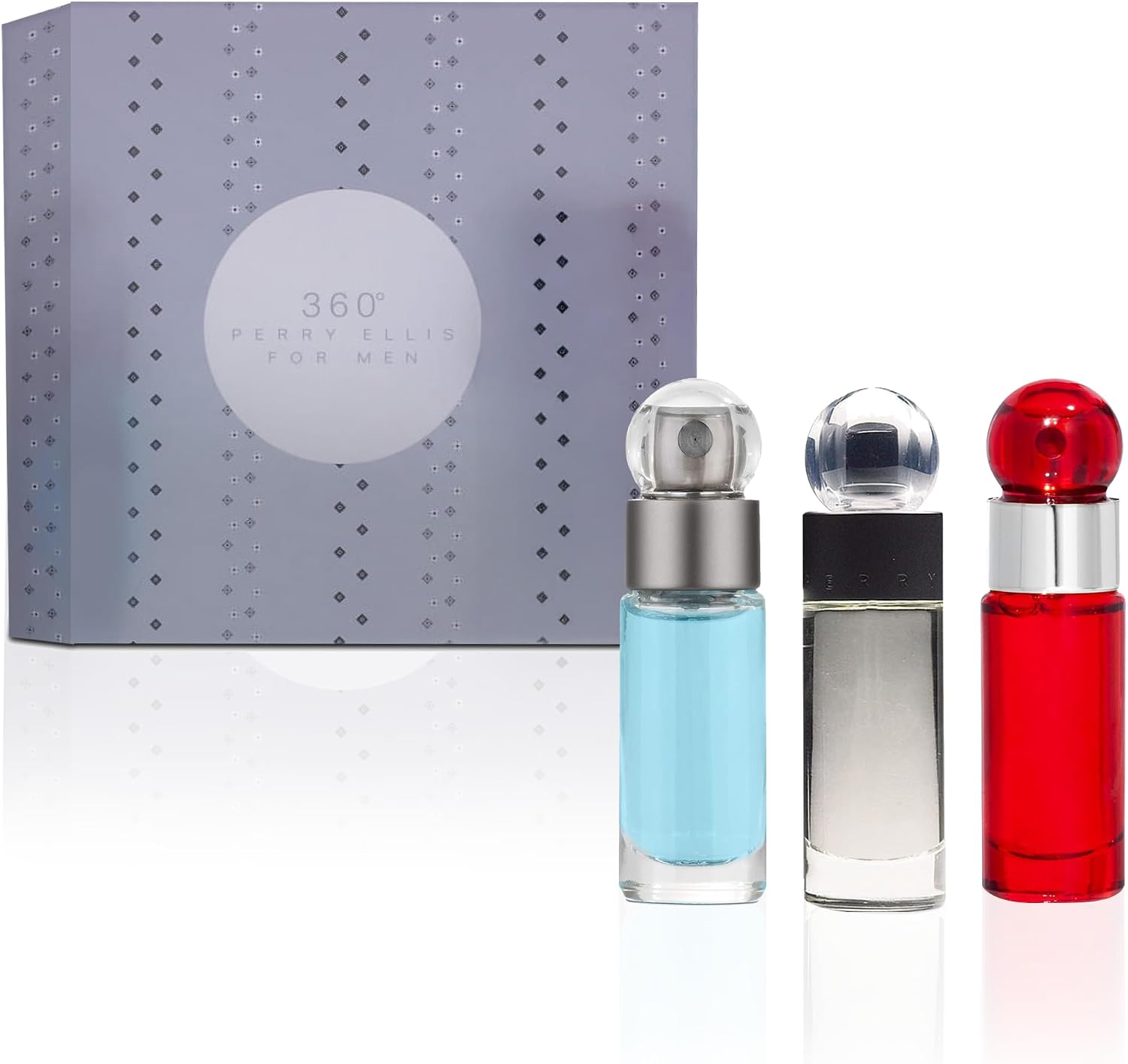 Set Perry Ellis Trio 3Pz 360° + Red + Reserve 30Ml Edt Spray - Hombre