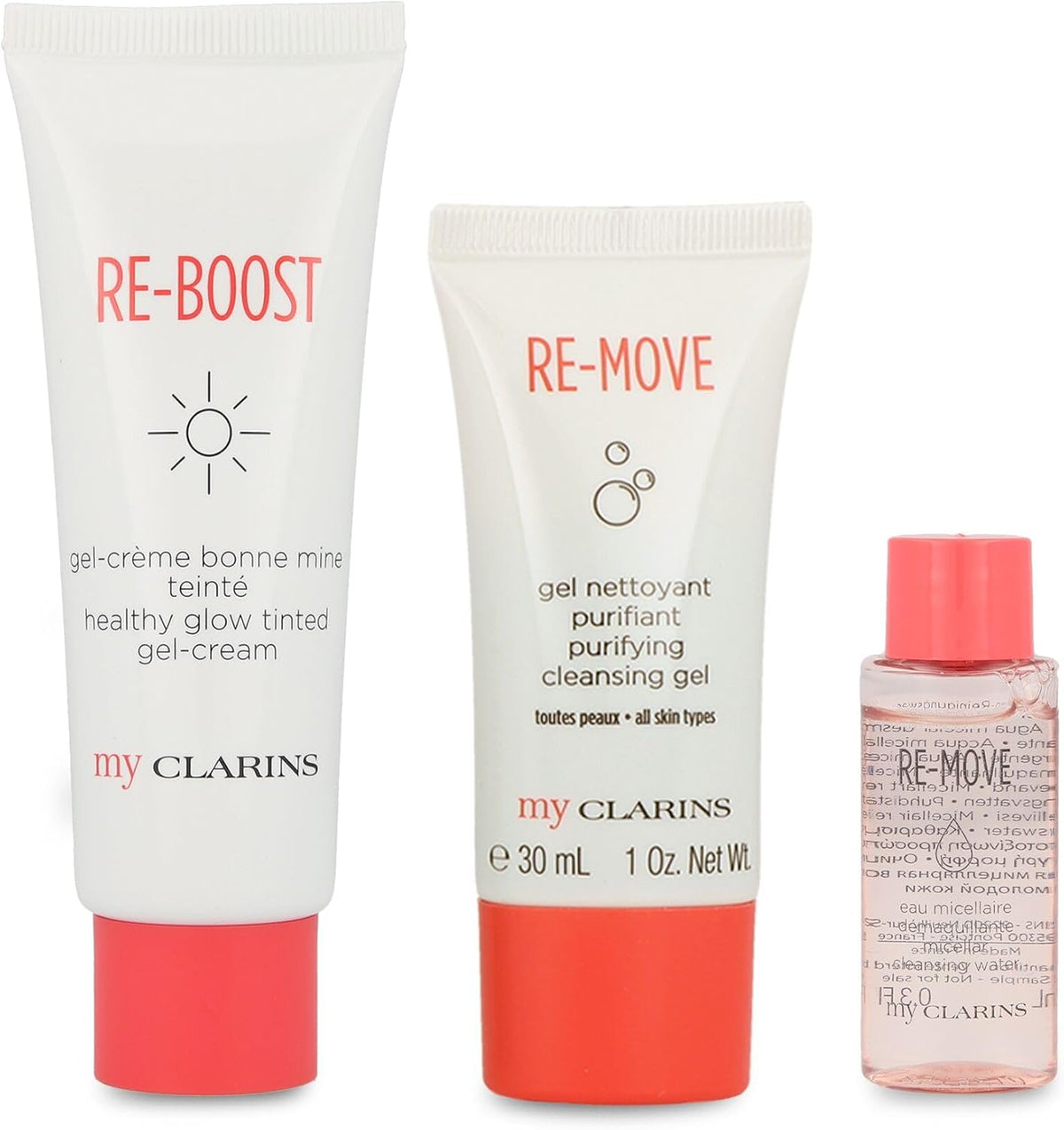 Set De Tratamiento My Clarins Glow Essentiels - 3Pzas - Mujer