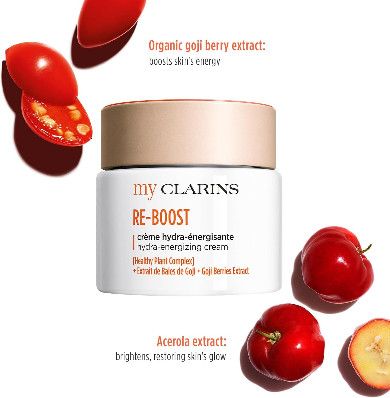 Crema Hidra-Energizante My Clarins Re-Boost Hydra-Energizing Cream - 50Ml - Mujer